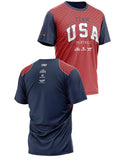 TEAM USA STRETCH AIR TSHIRT - EVENT ONLY SKU - NOT FOR ONLINE PURCHASE