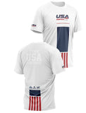 TEAM USA STRETCH AIR TSHIRT - EVENT ONLY SKU - NOT FOR ONLINE PURCHASE