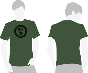 Team USA Paintball T-Shirt - 2022 Insignia Military Green